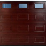 Georgian Panelled Glazed Smoothfoil Garage Doors