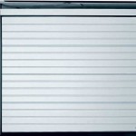 White Horizontal Sectional Garage Door