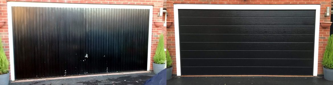 City Garage Doors - Before and After Example